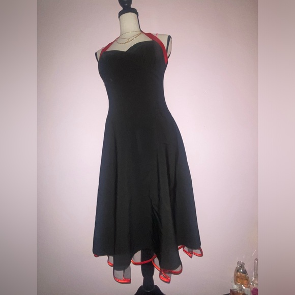 TABOO Women’s Black Midi Dress Size Medium (#bundle&save) - Picture 5 of 15